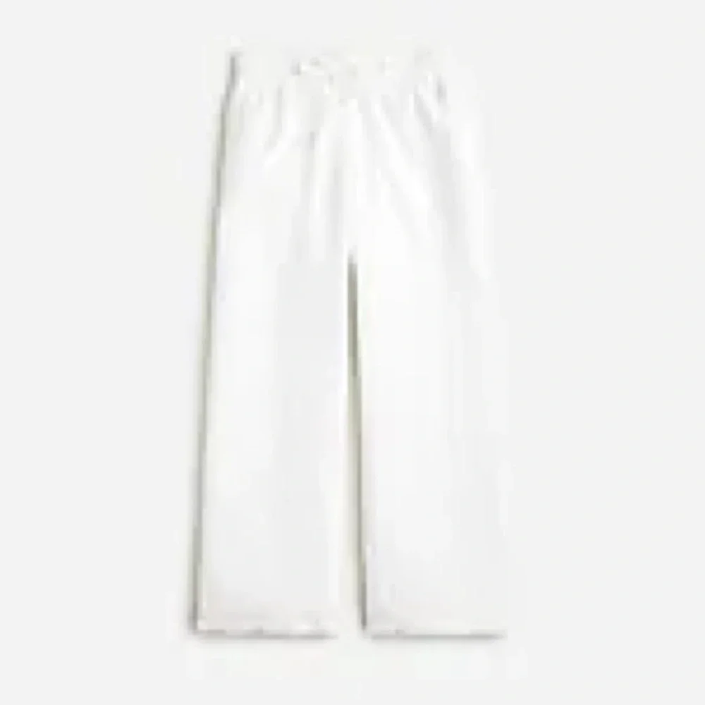 J.Crew Linen Tall wide-leg seaside pant in linen BO812
